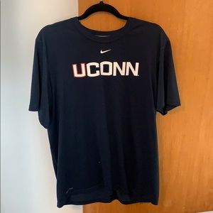 Navy Blue UCONN Dri-Fit T-Shirt